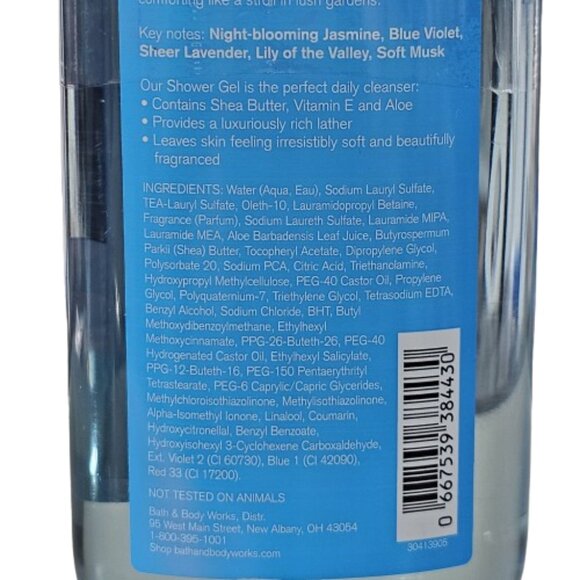 2 - Bath & Body Works Moonlight Path Shea Butter & Vitamin E Shower Gel 10 Oz - Picture 4 of 10